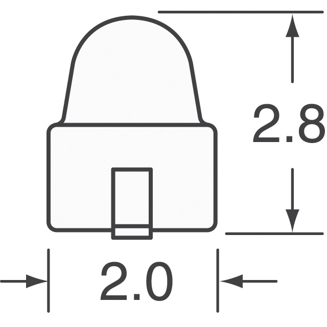 AM2520QBC/D03 Kingbright  Indication LED - Discrète